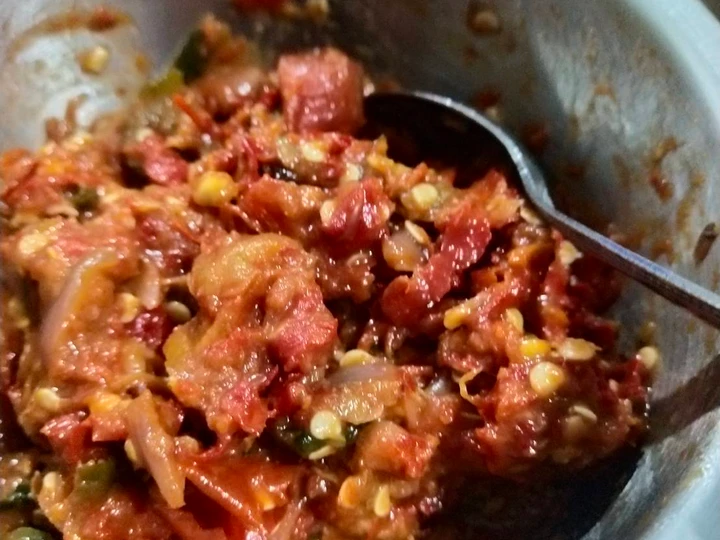 Cara Gampang Membikin Resep Sambal Terasi Goreng Pedas yang Sempurna Anti Ribet, Menggugah Selera