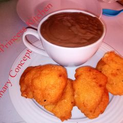Chocolate wheat pap A picture of Chocolate wheat pap.