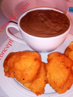 A picture of Chocolate wheat pap.