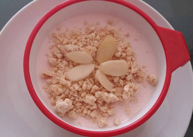 Resep Delicious strawberry mouse Anti Gagal