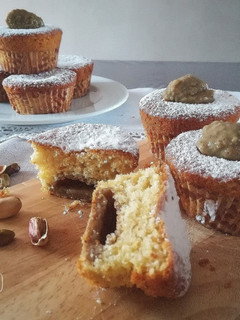Foto di Muffin con crema al pistacchio