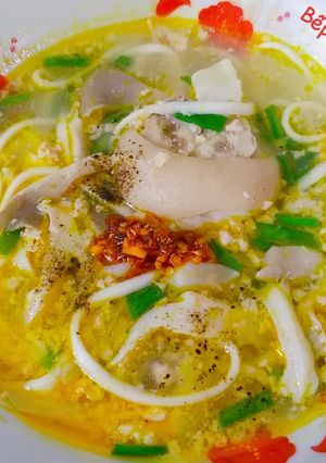 Hình của món Bánh canh giò heo.