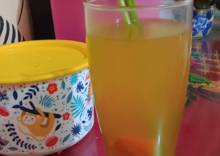 Resep Minuman jahe lemon untuk imun booster yang Enak Banget