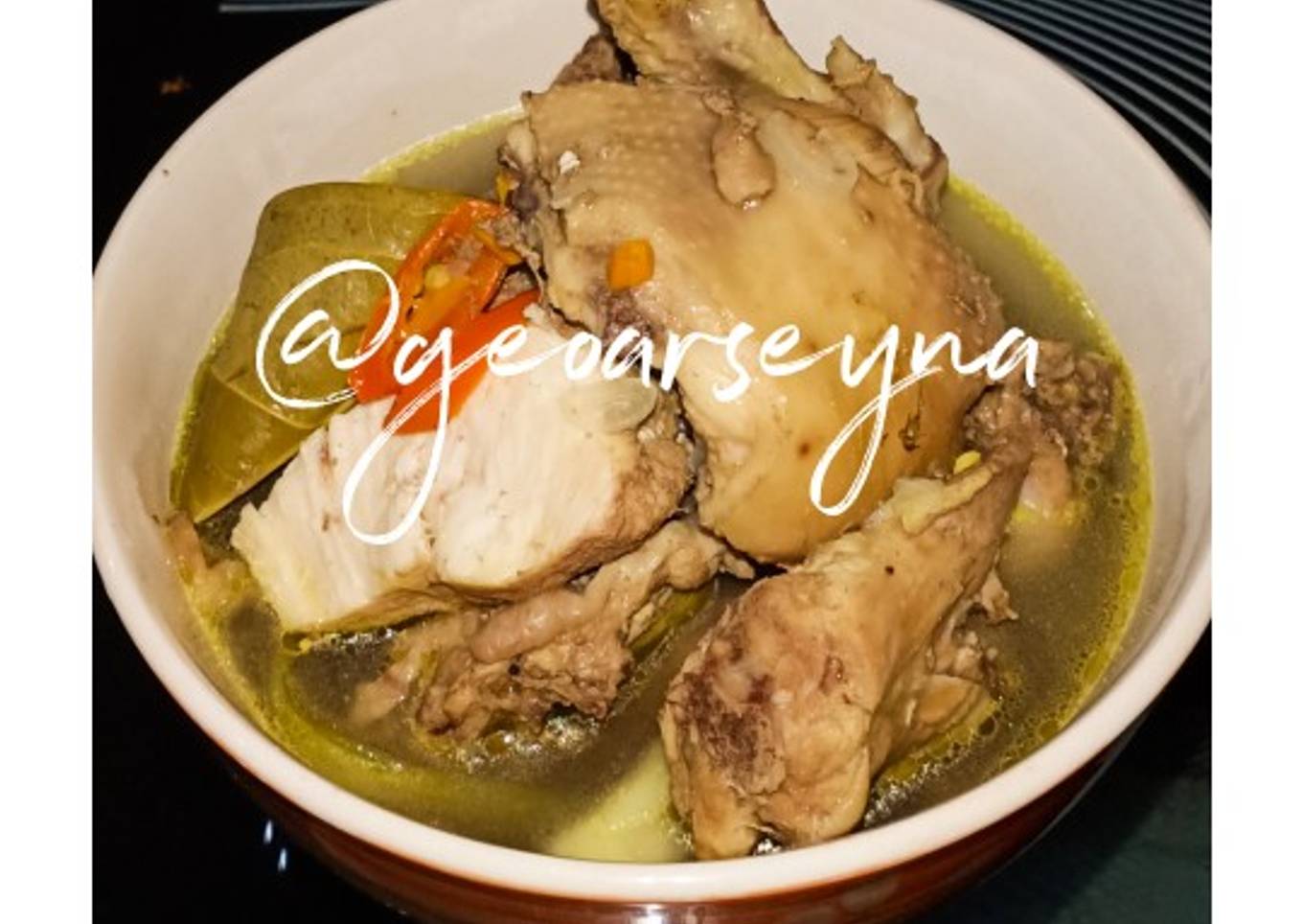 Sop Ayam Kuah Kuning