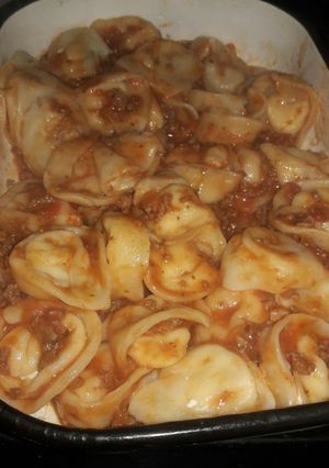 Una foto de Capeletti caseros