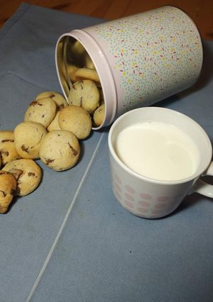 Kovászmentő csokis keksz recept fotója