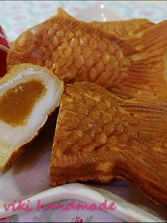 日式鯛魚燒~奶茶湯圓口味 的食譜成品照片