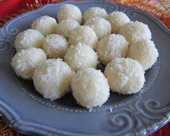 Update, Prepare Recipe Custard apple coconut ladoo Delicious