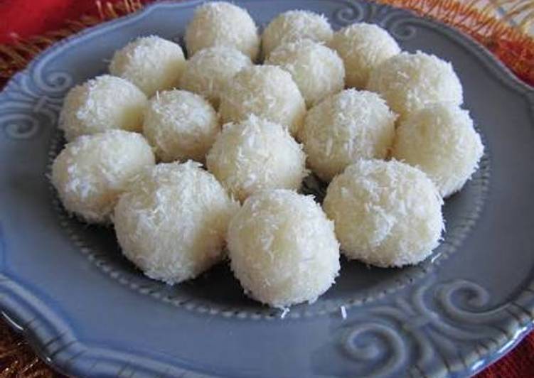 Custard apple coconut ladoo Custard apple coconut ladoo