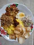 Nasi Kuning Manado/Gorontalo