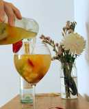 Clericot blanco en jarra