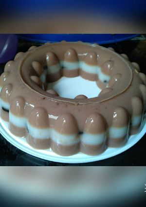 Foto resep Puding Milo lapis oreo
