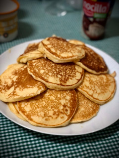 Una foto de Tortitas americanas sin mantequilla en Thermomix