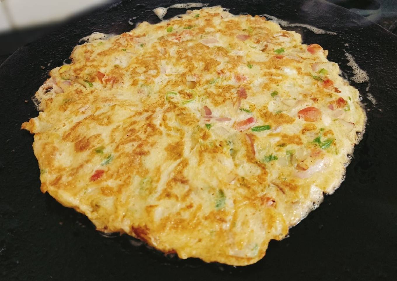 Recipe of Award-winning Cheese Omelette 😋🤩