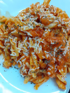 A picture of Red Sauce Pasta.