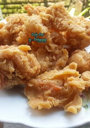 Foto resep Ayam Kentucky Sederhana Kresssnya Tahan Lamaaa