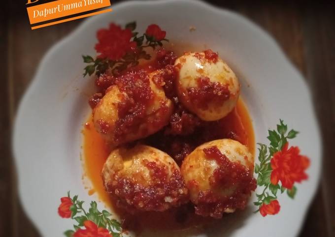 Resep Telur Balado yang Bikin Ngiler