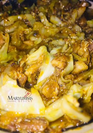 A picture of CABBAGE AND SARDINE SAUCE by Maryumms_cuisine🌸.