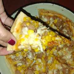 Pizza Teflon-レシピのメイン写真