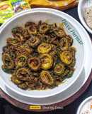 Karela Pyaz Ki Sabji (Bittergourd Onion Sabzi)