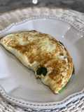 🥚 Omelette de Claras, Espinacas y Levadura Nutricional 🥚
