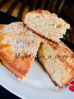 A picture of Coconut bread 🍞.