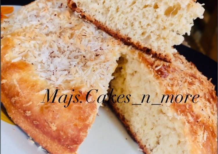 Recipe of Super Quick Homemade Coconut bread 🍞