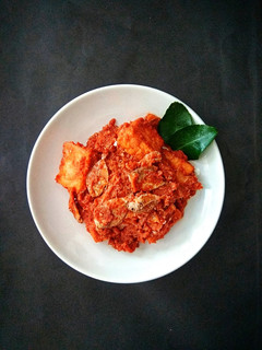 Foto resep Balado Tahu Ikan Teri