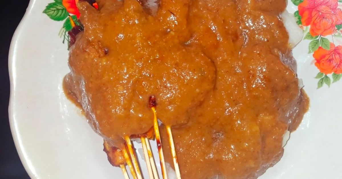 Sate Ayam Madura Bumbu Kacang