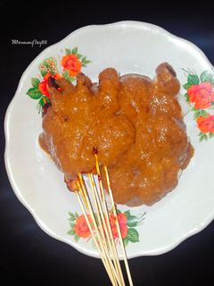 Foto resep Sate Ayam Madura Bumbu Kacang