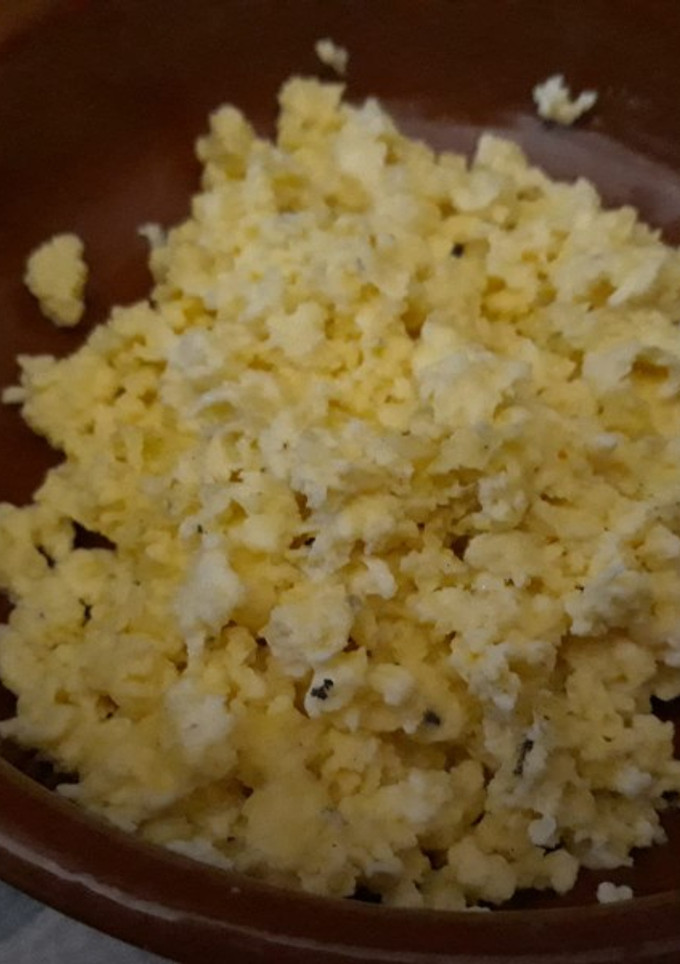 Una foto de Huevos revueltos
