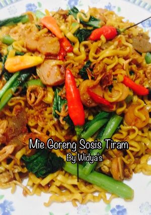 Foto resep Mie Goreng Sosis Tiram