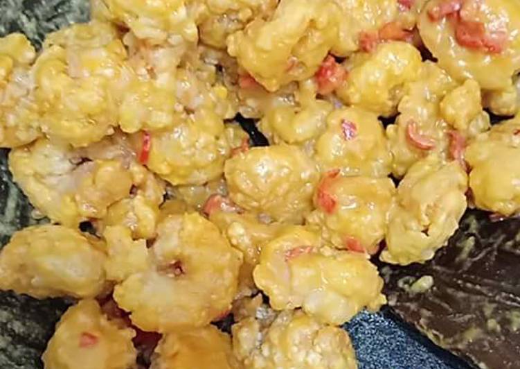 Resep: Udang goreng telor asin yang Gurih