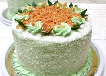 Resep Populer Klepon Cake Ala Rumahan