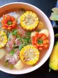 Braised Pork Leg with Vegetables