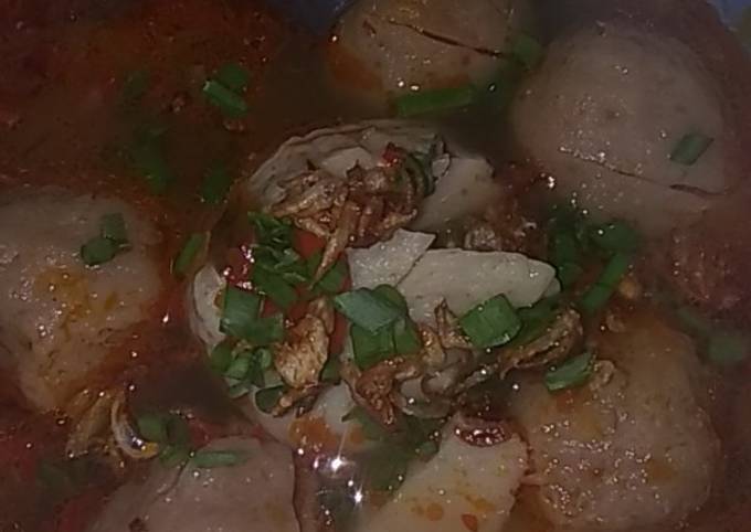 Bakso mercon nyamiii hott