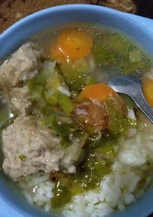 Foto resep Bakso daging sapi (pakai blender) untuk balita 31bulan