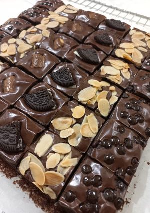 Foto resep Brownies fudgy sekat