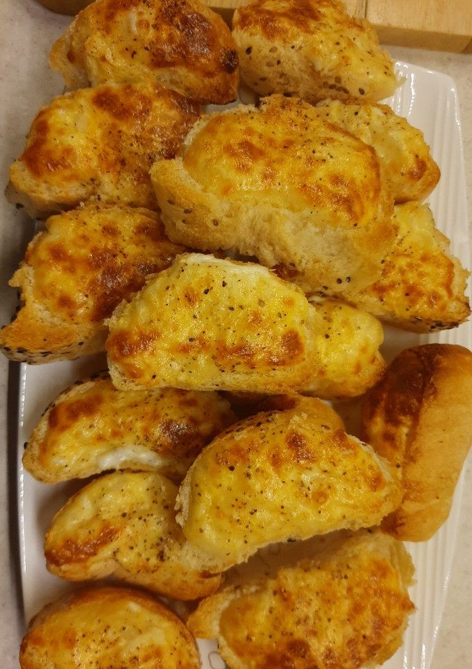عکسی از دستور نان سیر 💘