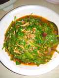Oseng2 eceng pedasss!