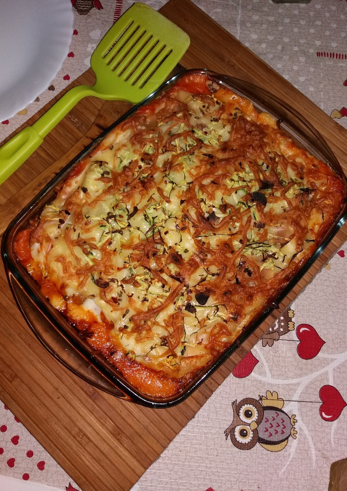 Una foto de Lasagna de carne 🍝