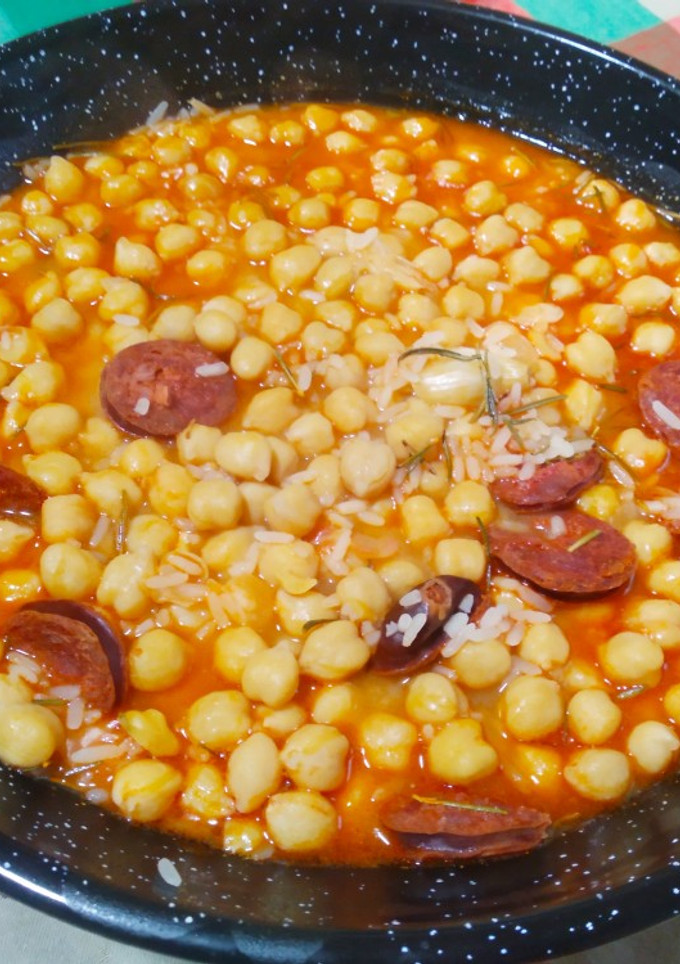 Una foto de Garbanzos de bote en 10 minutos