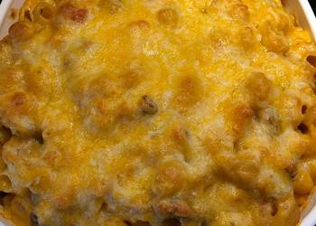 Easy Serving Recipe Spicy Cheesy Beef Pasta Very Delicious