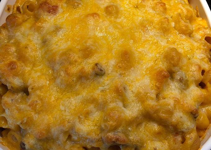 Spicy Cheesy Beef Pasta