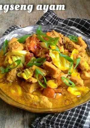 Foto resep Tongseng ayam tanpa santan