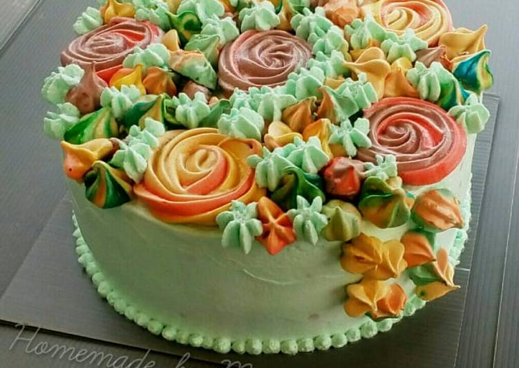 Mint chocolate cake (birthday cake edition)