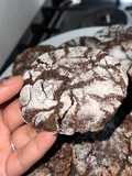 Galletitas volcán (crinkle cookies)
