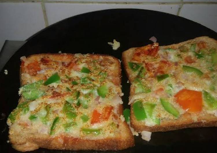 Recipe: Appetizing Bread pizza