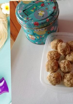 Una foto de Trufas de avena🌻