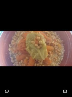 صورة لوصفة كسكس بالخضر